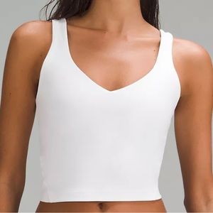 White lululemon align tank